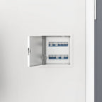 Access Panel 2 pcs White 23 x 23 x 3 cm Steel