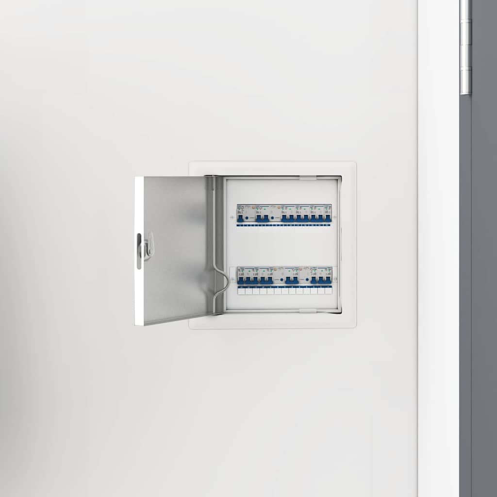 Access Panel 2 pcs White 23 x 23 x 3 cm Steel