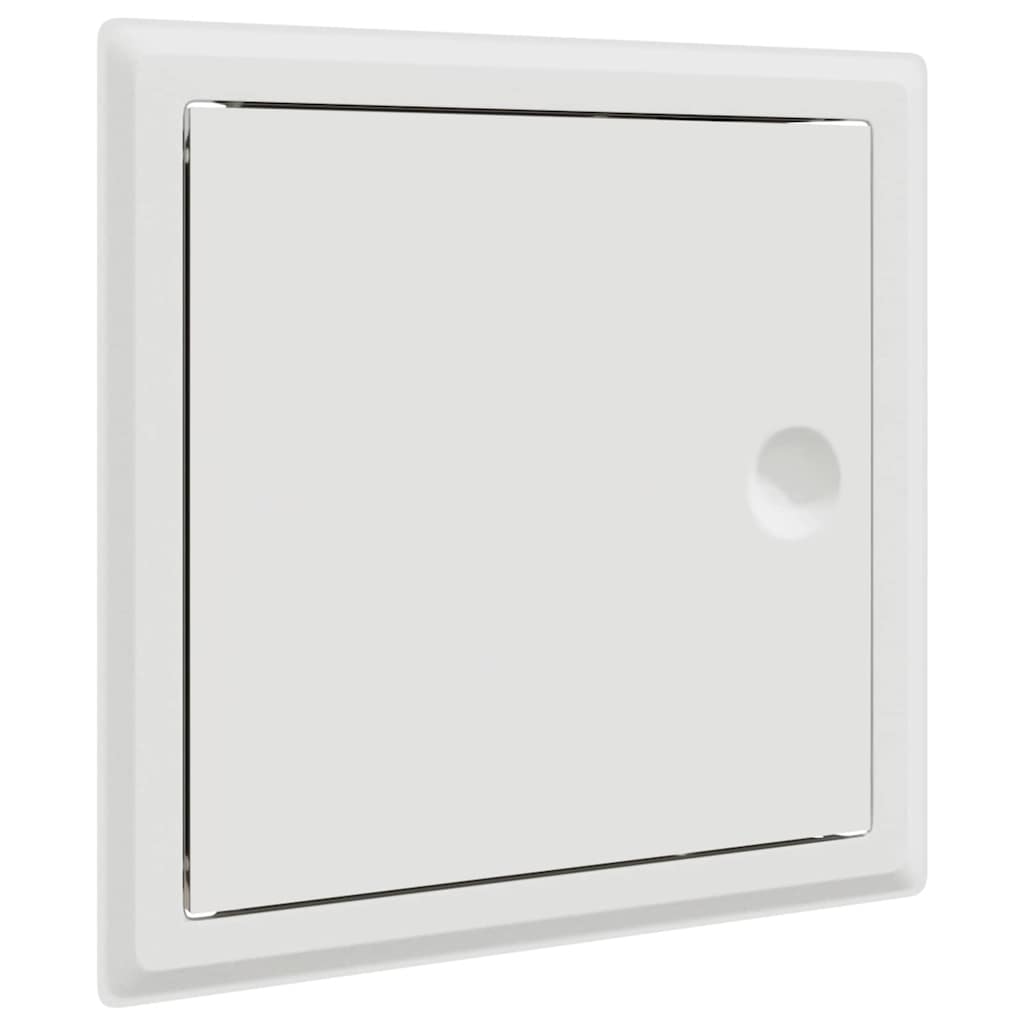 Access Panel 2 pcs White 23 x 23 x 3 cm Steel