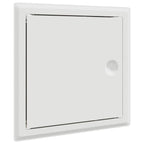 Access Panel 2 pcs White 23 x 23 x 3 cm Steel