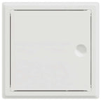 Access Panel 2 pcs White 23 x 23 x 3 cm Steel