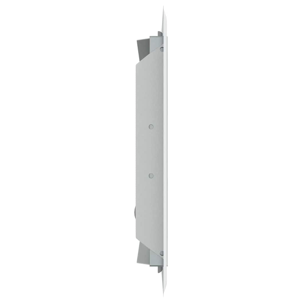 Access Panel 2 pcs White 23 x 23 x 3 cm Steel