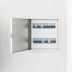 Access Panel White 33 x 33 x 3 cm Steel