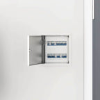 Access Panel 2 pcs White 23 x 23 x 3 cm Steel