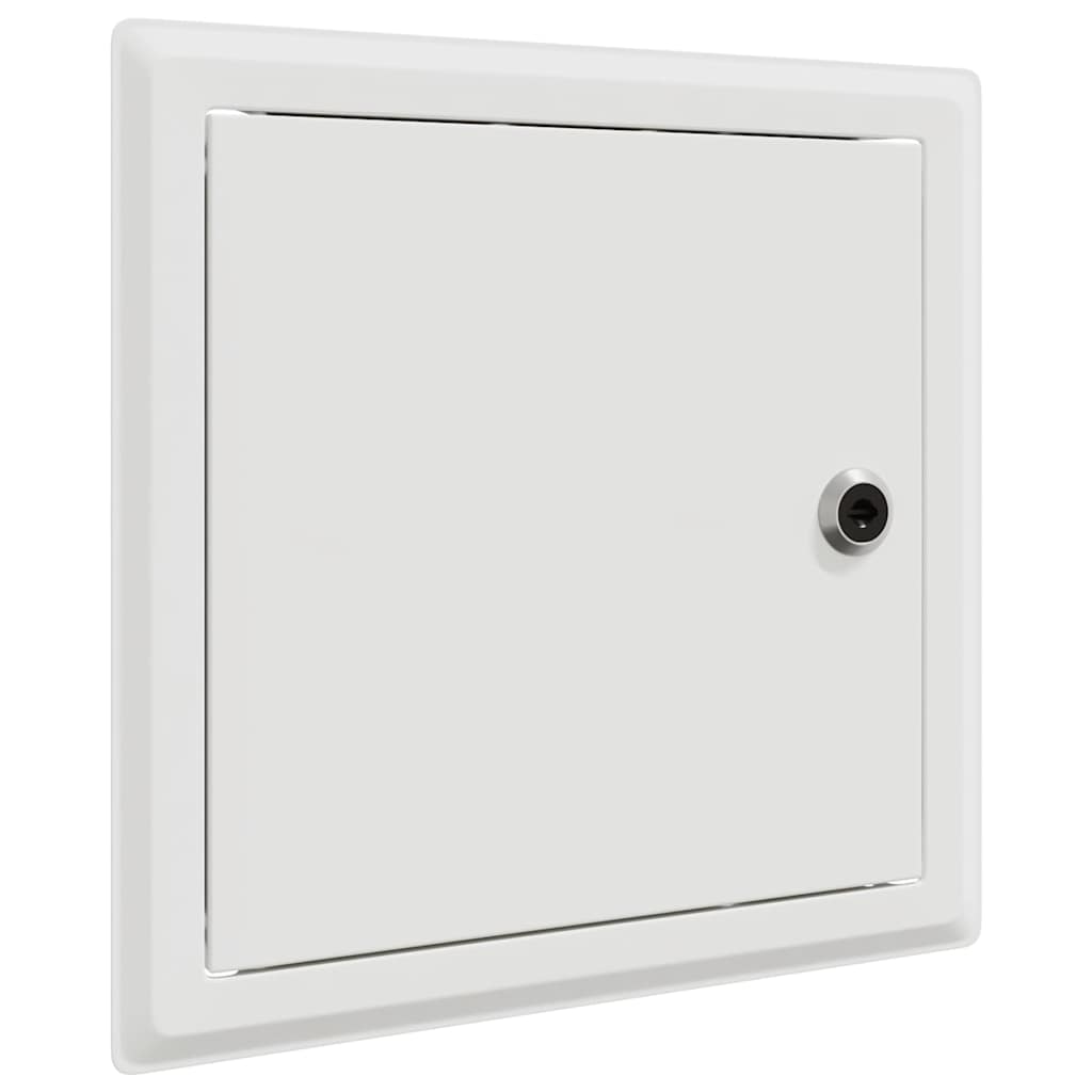 Access Panel 2 pcs White 23 x 23 x 3 cm Steel
