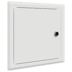 Access Panel 2 pcs White 23 x 23 x 3 cm Steel
