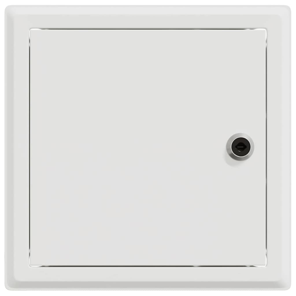 Access Panel 2 pcs White 23 x 23 x 3 cm Steel