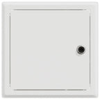 Access Panel 2 pcs White 23 x 23 x 3 cm Steel