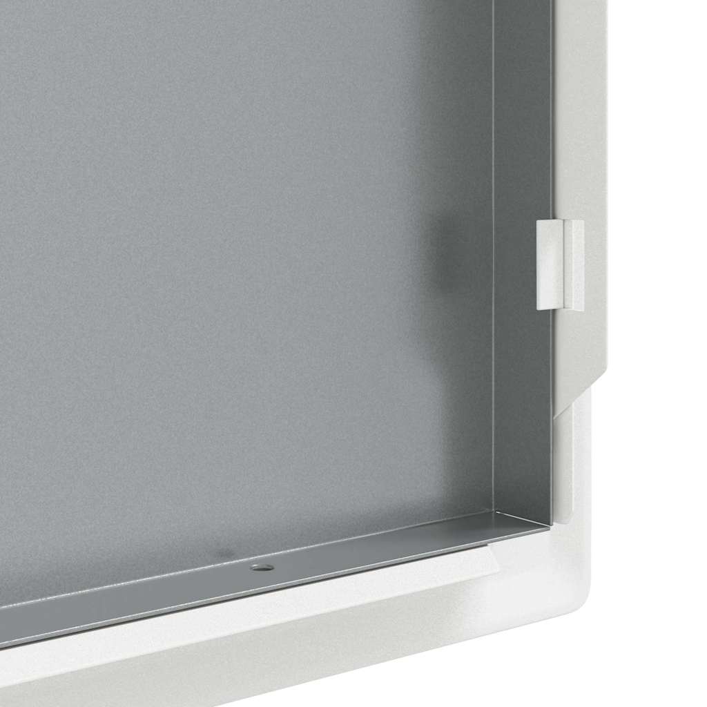 Access Panel White 33 x 33 x 3 cm Steel