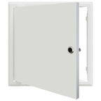 Access Panel White 33 x 33 x 3 cm Steel