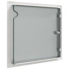 Access Panel White 33 x 33 x 3 cm Steel