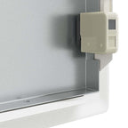 Access Panel 2 pcs White 23 x 23 x 3 cm Steel