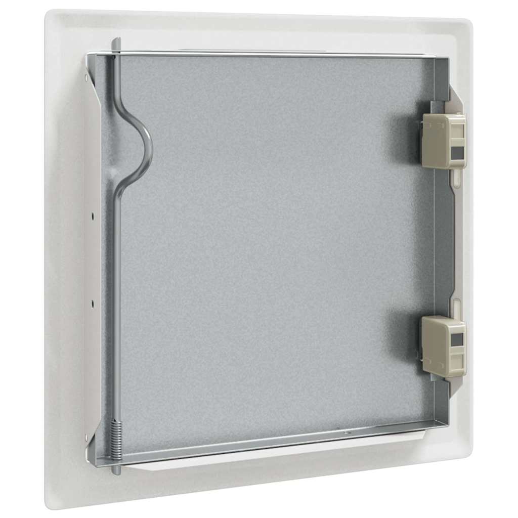 Access Panel 2 pcs White 23 x 23 x 3 cm Steel