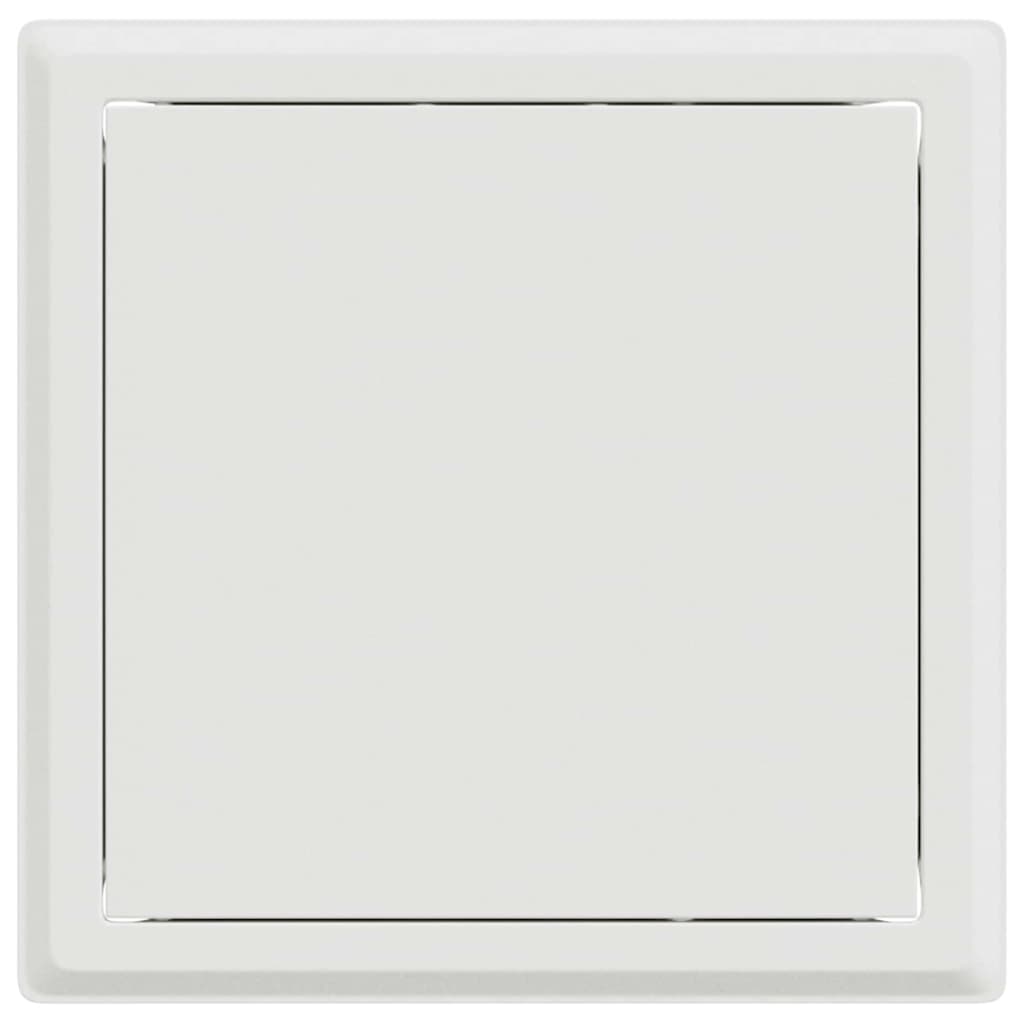 Access Panel 2 pcs White 23 x 23 x 3 cm Steel