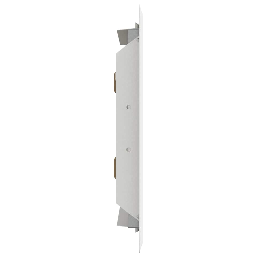 Access Panel 2 pcs White 23 x 23 x 3 cm Steel