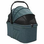 Folding Pet Stroller Green 78 x 54 x 101 cm Polyester