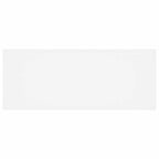 Garden Table White 250 x 100 x 73 cm Poly Rattan