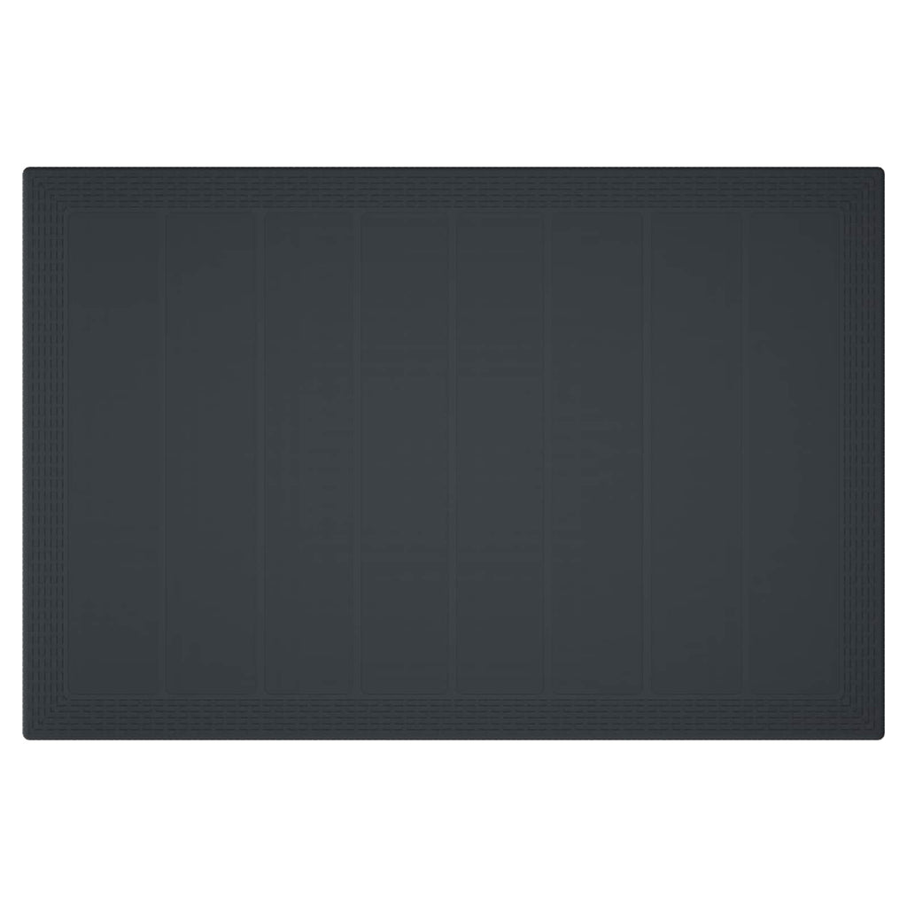 Garden Dining Set 7 pcs Anthracite Polt rattan