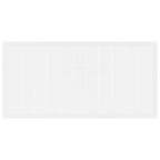 Garden Dining Set 9 pcs White Polypropylene