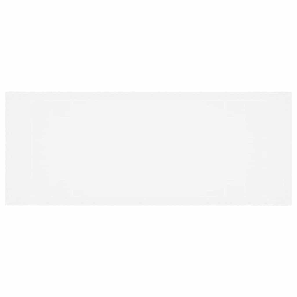 Garden Dining Set 11 pcs White Polypropylene