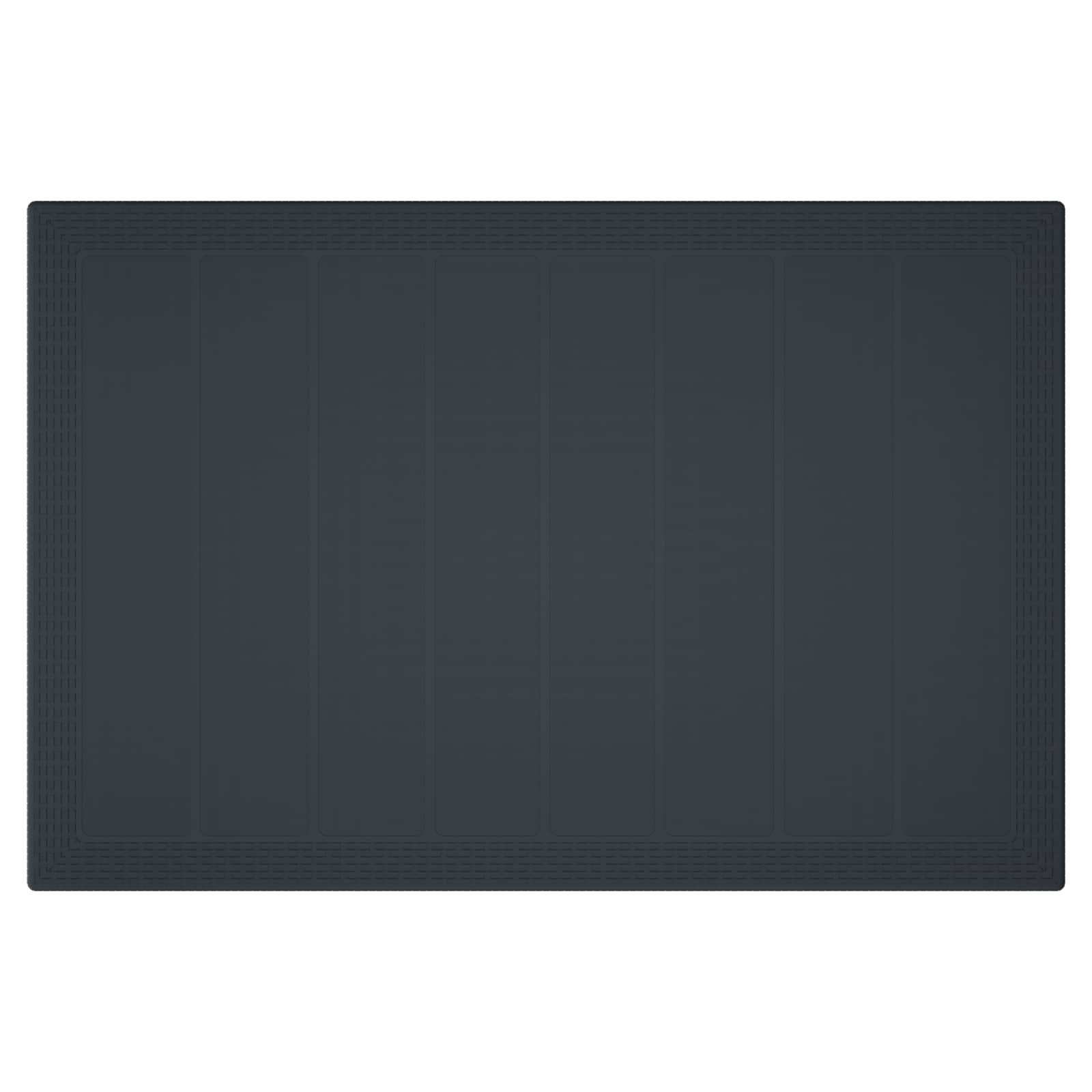 Garden Dining Set 5 pcs Anthracite Polt rattan