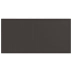 Garden Dining Set 7 pcs Brown Polypropylene