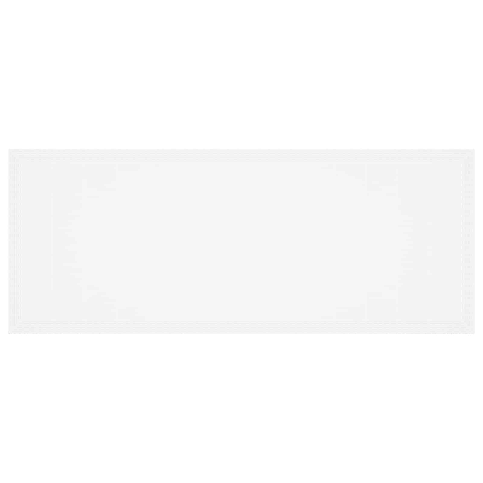 Garden Dining Set 9 pcs White Polypropylene