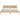Bed Frame Brown Solid Pine Wood