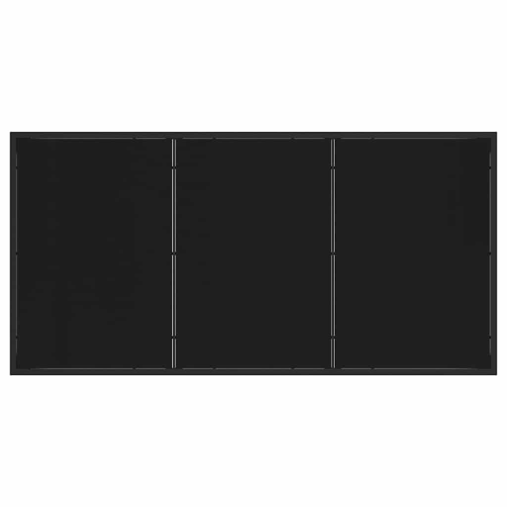 Garden Dining Set 5 pcs Beige Powder-Coated Steel