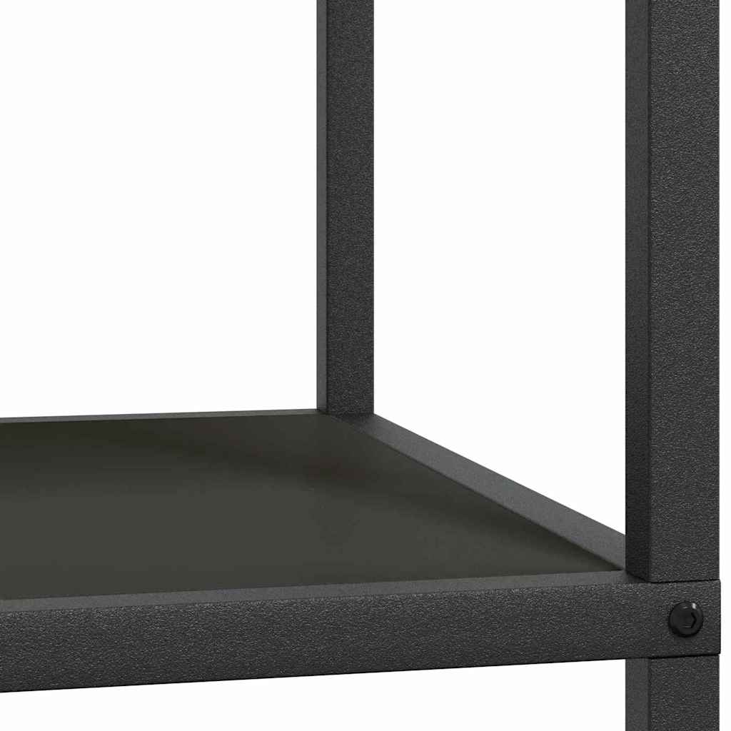 Kitchen Storage with Shelf Black 90 x 50 x 92 cm Steel