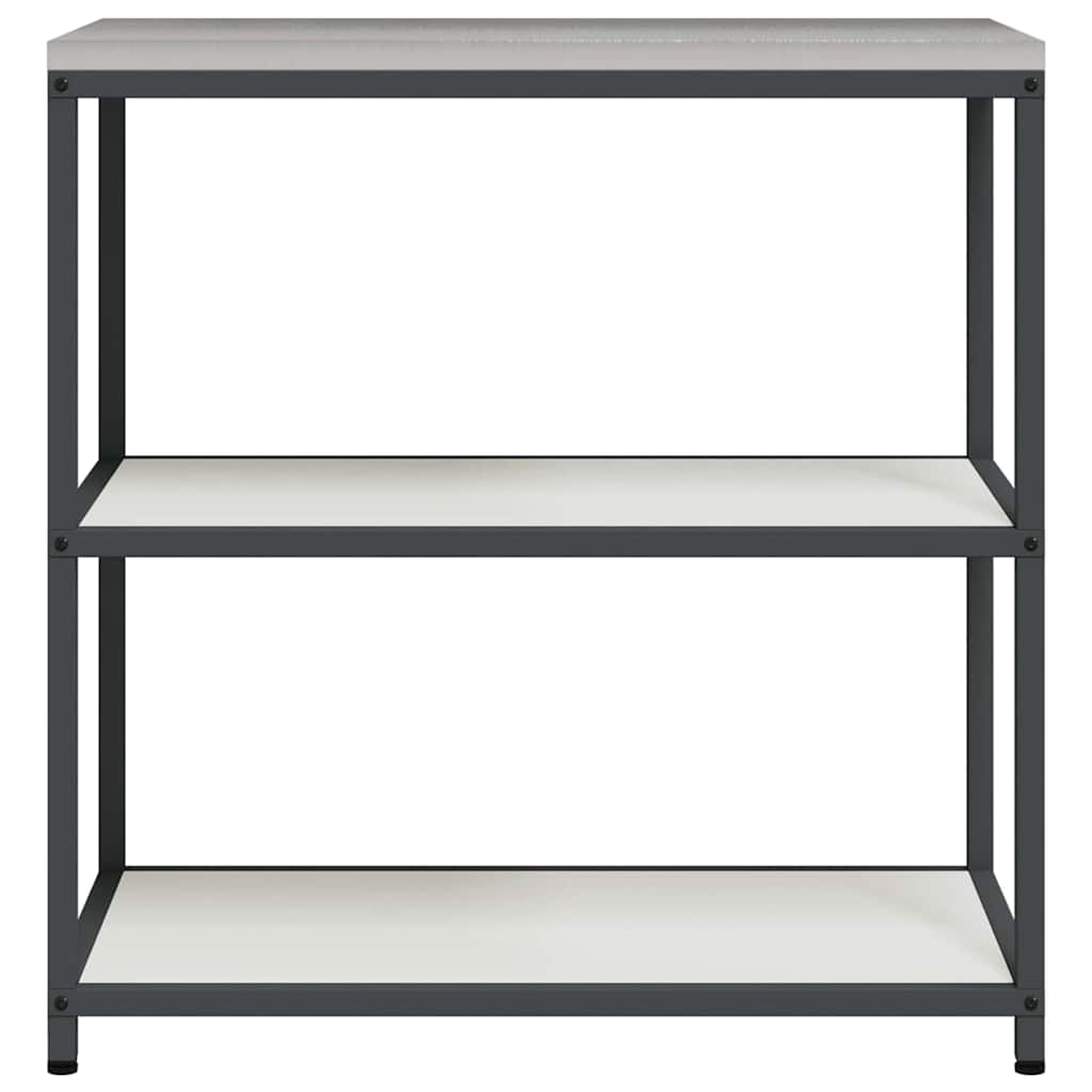 Kitchen Storage with Shelf White 90 x 50 x 92 cm Steel
