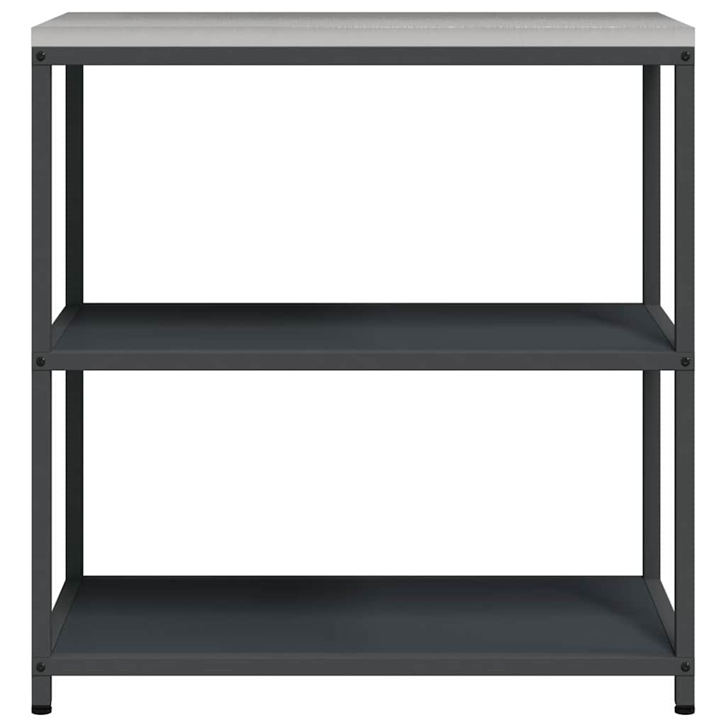 Kitchen Storage with Shelf Anthracite 90 x 50 x 92 cm Steel