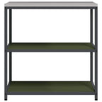 Kitchen Storage with Shelf Olive Green 90 x 50 x 92 cm Steel