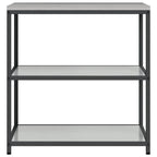 Kitchen Storage with Shelf Silver 90 x 50 x 92 cm Steel
