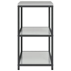 Kitchen Storage with Shelf Silver 90 x 50 x 92 cm Steel