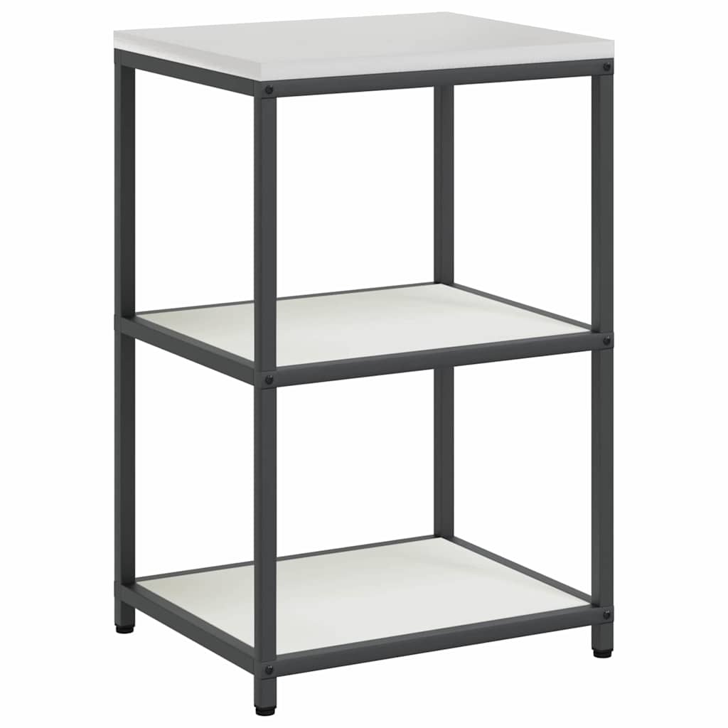 Kitchen Storage with Shelf White 60 x 50 x 92 cm Steel