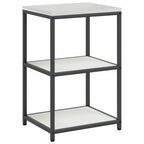 Kitchen Storage with Shelf White 60 x 50 x 92 cm Steel