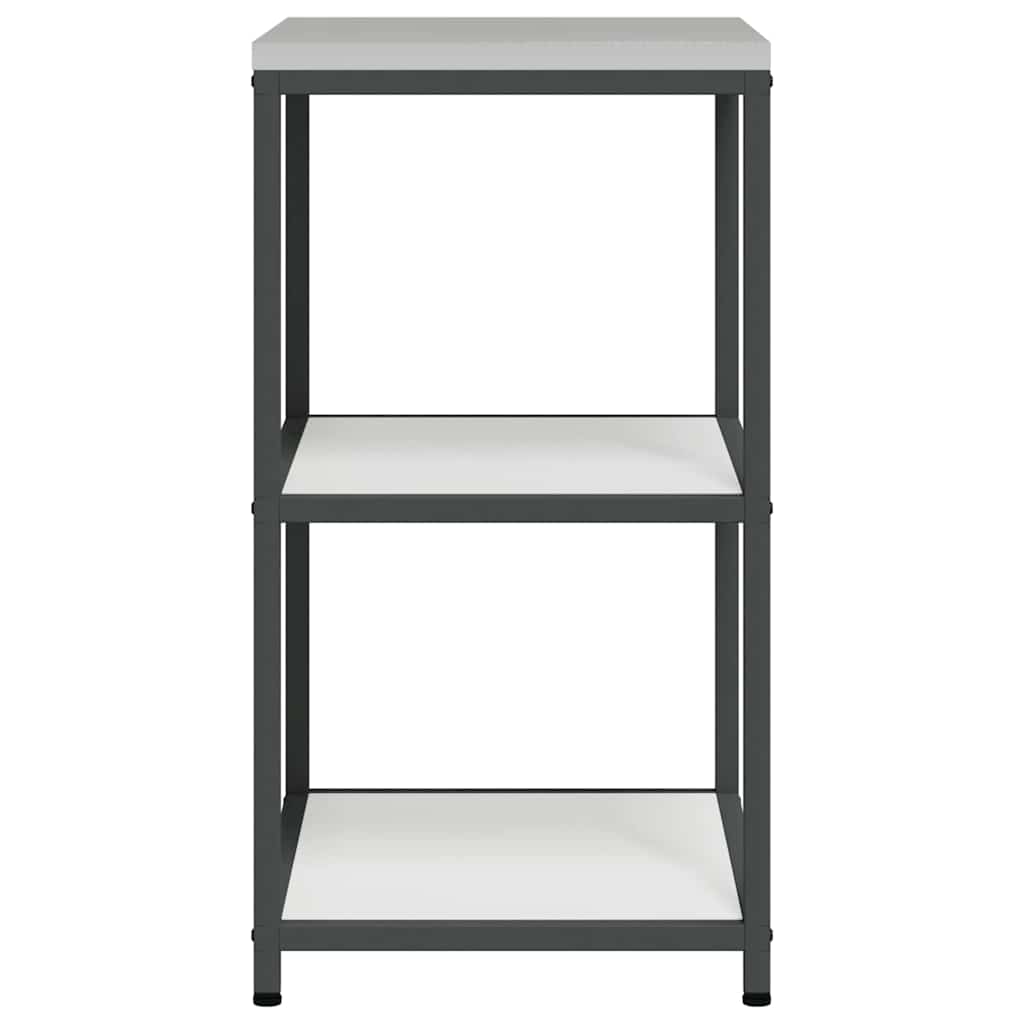 Kitchen Storage with Shelf White 60 x 50 x 92 cm Steel