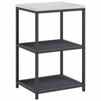 Kitchen Storage with Shelf Anthracite 60 x 50 x 92 cm Steel