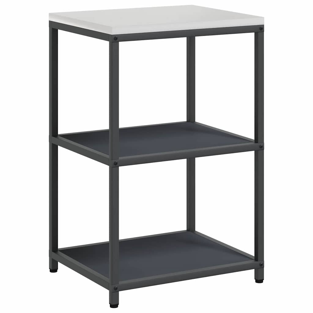 Kitchen Storage with Shelf Anthracite 60 x 50 x 92 cm Steel