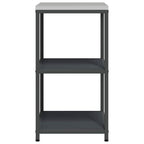 Kitchen Storage with Shelf Anthracite 60 x 50 x 92 cm Steel