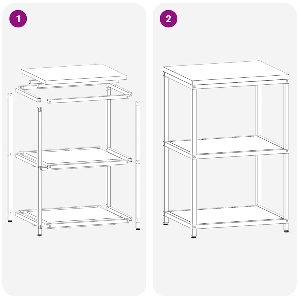 Kitchen Storage with Shelf Olive Green 60 x 50 x 92 cm Steel