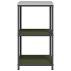 Kitchen Storage with Shelf Olive Green 60 x 50 x 92 cm Steel