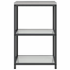 Kitchen Storage with Shelf Silver 60 x 50 x 92 cm Steel