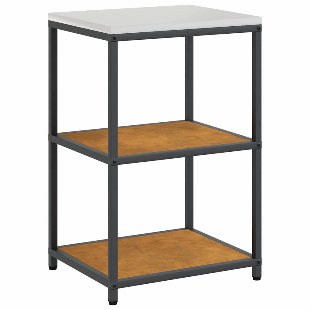 Kitchen Storage with Shelf Rusty 60 x 50 x 92 cm Steel