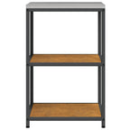 Kitchen Storage with Shelf Rusty 60 x 50 x 92 cm Steel