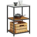 Kitchen Storage with Shelf Rusty 60 x 50 x 92 cm Steel