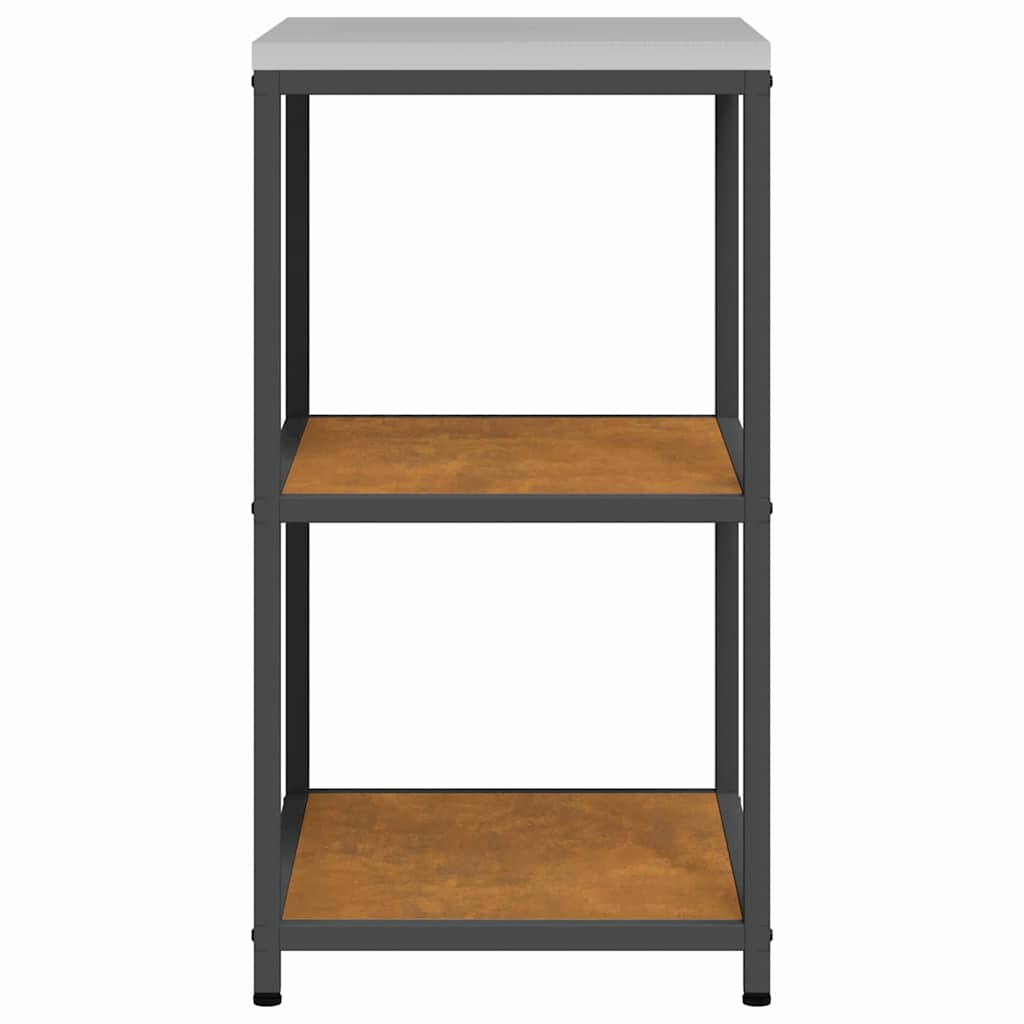 Kitchen Storage with Shelf Rusty 60 x 50 x 92 cm Steel
