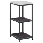 Kitchen Storage with Shelf Black 40 x 50 x 92 cm Steel