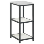 Kitchen Storage with Shelf White 40 x 50 x 92 cm Steel